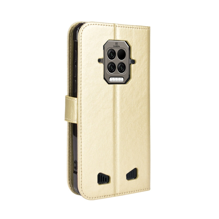 For Doogee S86 / S86 Pro Crazy Horse Texture Horizontal Flip Leather Case with Holder & Card Slots & Lanyard(Gold) - More Brand by PMC Jewellery | Online Shopping South Africa | PMC Jewellery | Buy Now Pay Later Mobicred