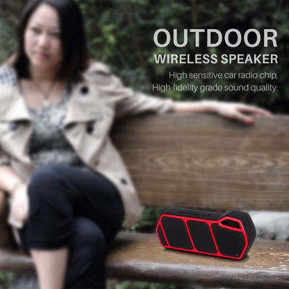 NewRixing NR-5011 Outdoor Portable Bluetooth Speakerr, Support Hands-free Call / TF Card / FM / U Disk(Blue) - Desktop Speaker by NewRixing | Online Shopping South Africa | PMC Jewellery | Buy Now Pay Later Mobicred