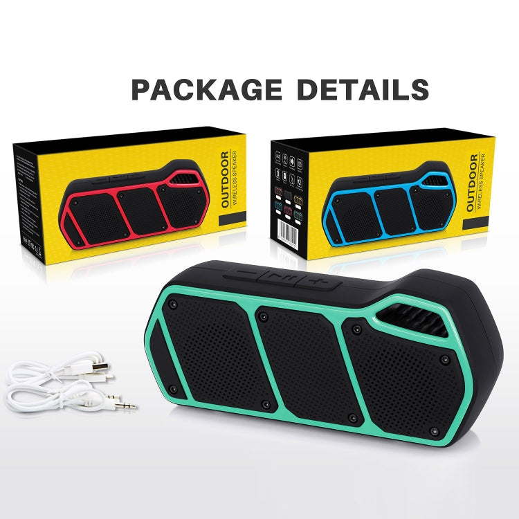 NewRixing NR-5011 Outdoor Portable Bluetooth Speakerr, Support Hands-free Call / TF Card / FM / U Disk(Yellow) - Desktop Speaker by NewRixing | Online Shopping South Africa | PMC Jewellery | Buy Now Pay Later Mobicred