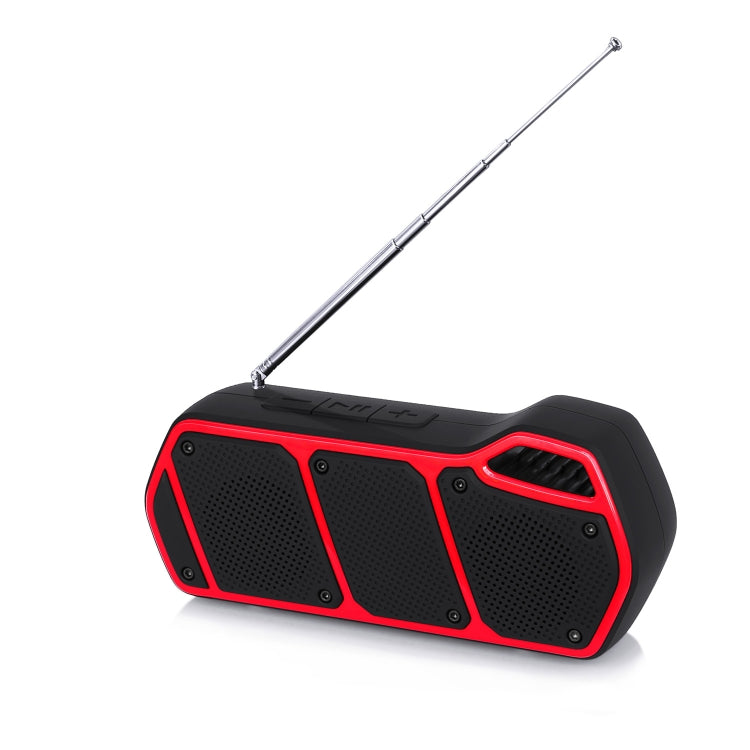 NewRixing NR-5011fm Outdoor Portable Bluetooth Speakerr, Support Hands-free Call / TF Card / FM / U Disk(Red) - Desktop Speaker by NewRixing | Online Shopping South Africa | PMC Jewellery | Buy Now Pay Later Mobicred