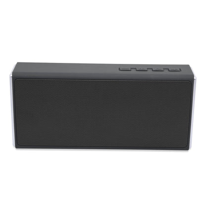 NewRixing NR-5012 Desktop Plating Bluetooth Speakerr, Support Hands-free Call / TF Card / FM / U Disk(Grey) - Desktop Speaker by NewRixing | Online Shopping South Africa | PMC Jewellery | Buy Now Pay Later Mobicred