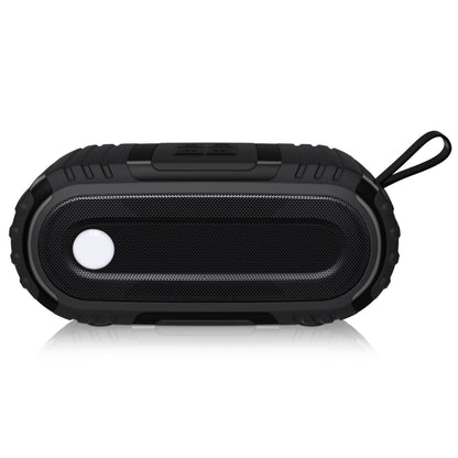 NewRixing NR-5016 Outdoor Splash-proof Water Bluetooth Speaker, Support Hands-free Call / TF Card / FM / U Disk(Black) - Desktop Speaker by NewRixing | Online Shopping South Africa | PMC Jewellery | Buy Now Pay Later Mobicred