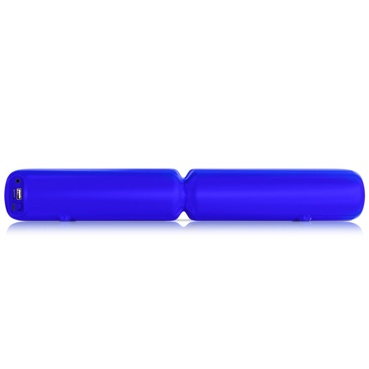 NewRixing NR-6017 Outdoor Portable Bluetooth Speaker, Support Hands-free Call / TF Card / FM / U Disk(Blue) - free shipping - PMC Jewellery - Order now!