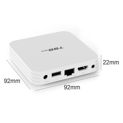 T95MINI 4K HD Network TV Set Top Box, Android 10.0, Allwinner H313 Quad Core 64-bit Cortex-A53, 1GB + 8GB, Support 2.4G WiFi, HDMI, AV, LAN, USB 2.0, UK Plug - Allwinner H3 by PMC Jewellery | Online Shopping South Africa | PMC Jewellery | Buy Now Pay Later Mobicred