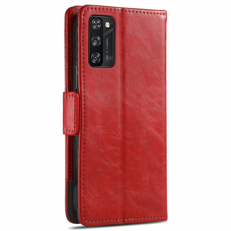 For Blackview A100 CaseNeo Business Splicing Dual Magnetic Buckle Horizontal Flip PU Leather Case with Holder & Card Slots & Wallet(Red) - More Brand by PMC Jewellery | Online Shopping South Africa | PMC Jewellery