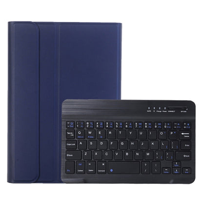 A06B Ultra-thin Detachable Bluetooth Keyboard Leather Tablet Case with Pen Slot & Holder for iPad mini 6(Dark Blue) - For iPad mini by PMC Jewellery | Online Shopping South Africa | PMC Jewellery