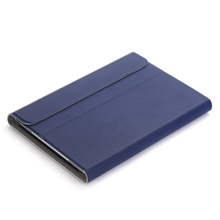 A06B Ultra-thin Detachable Bluetooth Keyboard Leather Tablet Case with Pen Slot & Holder for iPad mini 6(Dark Blue) - For iPad mini by PMC Jewellery | Online Shopping South Africa | PMC Jewellery