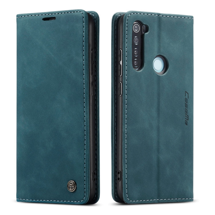 For Xiaomi Redmi Note 8 CaseMe-013 Multifunctional Horizontal Flip Leather Case with Card Slot & Holder & Wallet(Blue) - Xiaomi Cases by CaseMe | Online Shopping South Africa | PMC Jewellery | Buy Now Pay Later Mobicred