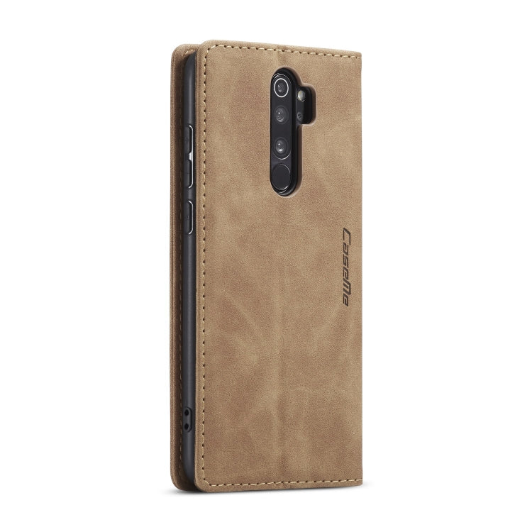 For Xiaomi Redmi Note 8 Pro CaseMe-013 Multifunctional Horizontal Flip Leather Case with Card Slot & Holder & Wallet(Brown) - Xiaomi Cases by CaseMe | Online Shopping South Africa | PMC Jewellery | Buy Now Pay Later Mobicred