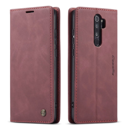 For Xiaomi Redmi Note 8 Pro CaseMe-013 Multifunctional Horizontal Flip Leather Case with Card Slot & Holder & Wallet(Wine Red) - Xiaomi Cases by CaseMe | Online Shopping South Africa | PMC Jewellery | Buy Now Pay Later Mobicred