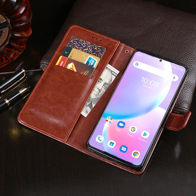 For UMIDIGI A11 Pro Max idewei Crazy Horse Texture Horizontal Flip Leather Case with Holder & Card Slots & Wallet(White) - More Brand by idewei | Online Shopping South Africa | PMC Jewellery | Buy Now Pay Later Mobicred