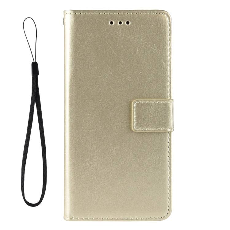 For Blackview Oscal C20 Crazy Horse Texture Horizontal Flip Leather Case with Holder & Card Slots & Lanyard(Gold) - More Brand by PMC Jewellery | Online Shopping South Africa | PMC Jewellery