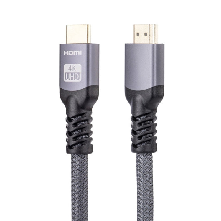 HDMI 2.0 Male to HDMI 2.0 Male 4K Ultra-HD Braided Adapter Cable, Cable Length:3m(Grey) - Cable by PMC Jewellery | Online Shopping South Africa | PMC Jewellery | Buy Now Pay Later Mobicred