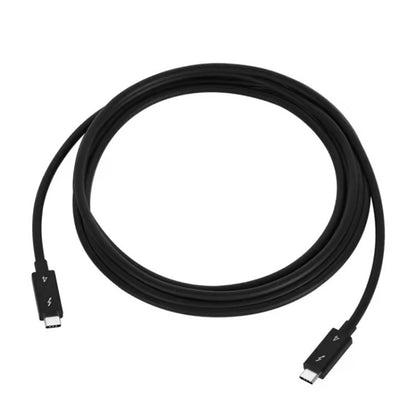 USB-C / Type-C Male to USB-C / Type-C Male Multi-function Transmission Cable for Thunderbolt 4, Cable Length:0.3m(Black) - Cable & Adapters by PMC Jewellery | Online Shopping South Africa | PMC Jewellery | Buy Now Pay Later Mobicred