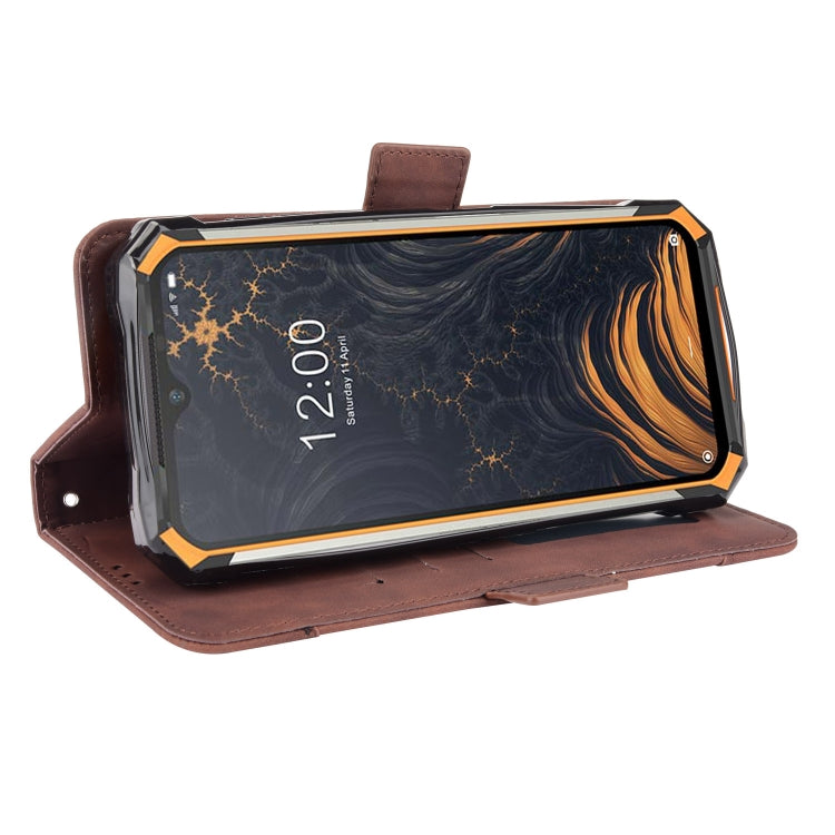 For Doogee S88 Plus / S88 Pro Skin Feel Calf Pattern Horizontal Flip Leather Case with Holder & Card Slots & Photo Frame(Brown) - More Brand by PMC Jewellery | Online Shopping South Africa | PMC Jewellery | Buy Now Pay Later Mobicred