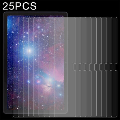 25pcs 9H 2.5D Explosion-proof Tempered Tablet Glass Film For Samsung Galaxy Tab A8 / X200 / X205 / Galaxy Tab A8 10.5 2021 / Chiwei HiPad X Pro 10.5 / Blackview Tab 15 / 15 Pro / HOTWAV Tab R5 / Tab R6 Pro - For Samsung Tab by PMC Jewellery | Online Shopping South Africa | PMC Jewellery