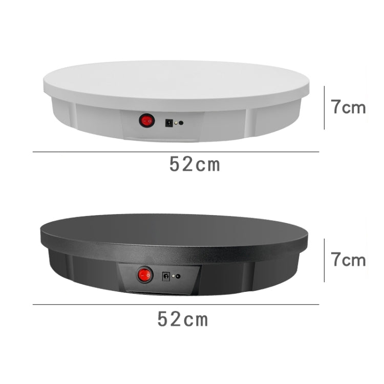 52cm Remote Control Electric Rotating Turntable Display Stand Video Shooting Props Turntable, Plug-in Power, Power Plug:AU Plug(Black) -  by PMC TechLife | Online Shopping South Africa | PMC TechLife | Buy Now Pay Later Mobicred