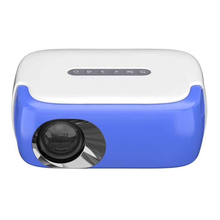 DR-860 1920x1080 1000 Lumens Portable Home Theater LED Projector, Plug Type: US Plug(Blue White) - LED Projector by PMC Jewellery | Online Shopping South Africa | PMC Jewellery | Buy Now Pay Later Mobicred