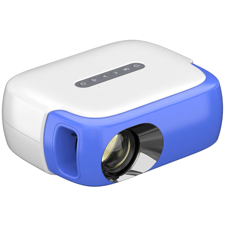 DR-860 1920x1080 1000 Lumens Portable Home Theater LED Projector, Plug Type:EU Plug(Blue White) - LED Projector by PMC Jewellery | Online Shopping South Africa | PMC Jewellery | Buy Now Pay Later Mobicred