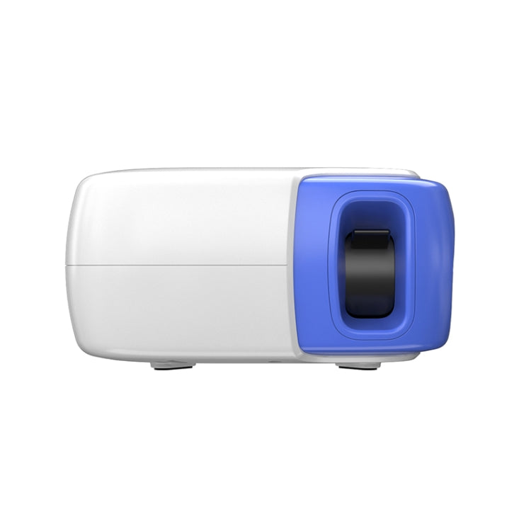 DR-860 1920x1080 1000 Lumens Portable Home Theater LED Projector, Plug Type:EU Plug(Blue White) - LED Projector by PMC Jewellery | Online Shopping South Africa | PMC Jewellery | Buy Now Pay Later Mobicred