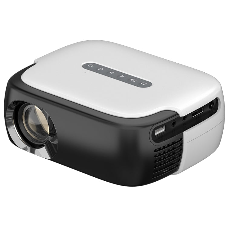 DR-860 1920x1080 1000 Lumens Portable Home Theater LED Projector, Plug Type:UK Plug(Black White) - LED Projector by PMC Jewellery | Online Shopping South Africa | PMC Jewellery | Buy Now Pay Later Mobicred