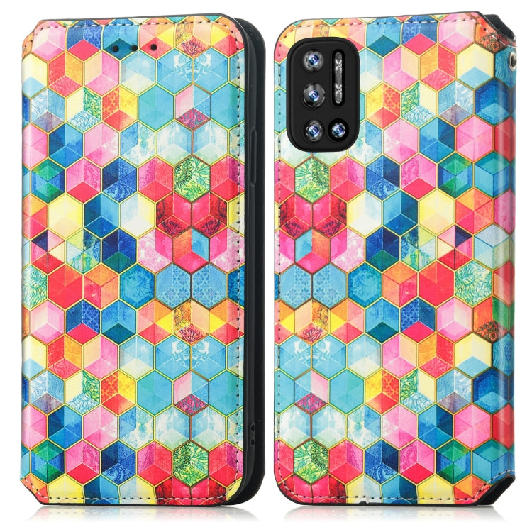 For Doogee N40 Pro CaseNeo Colorful Magnetic Leather Case with Holder & Card Slot & Wallet(Magic Space) - More Brand by PMC Jewellery | Online Shopping South Africa | PMC Jewellery | Buy Now Pay Later Mobicred