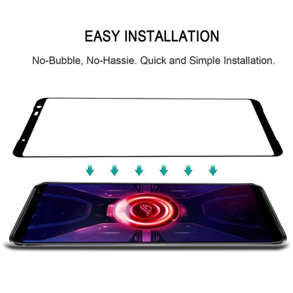 For Asus ROG Phone 3 ZS661KL Full Glue Full Cover Screen Protector Tempered Glass Film - ASUS Tempered Glass by PMC Jewellery | Online Shopping South Africa | PMC Jewellery