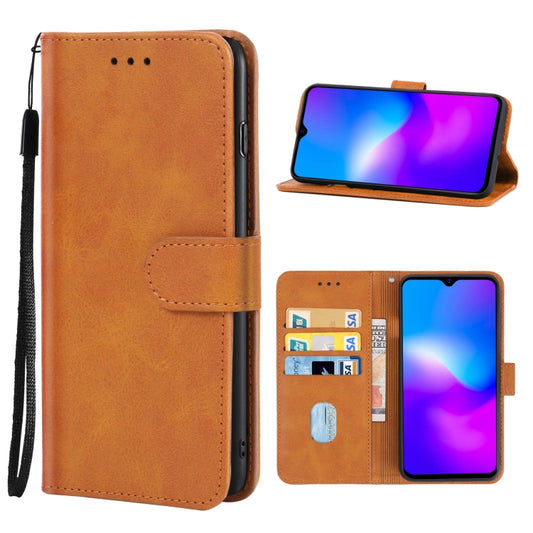 Leather Phone Case For Blackview A60 Pro(Brown) - More Brand by PMC Jewellery | Online Shopping South Africa | PMC Jewellery