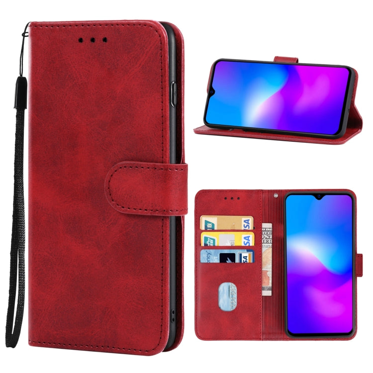 Leather Phone Case For Blackview A60 Pro(Red) - More Brand by PMC Jewellery | Online Shopping South Africa | PMC Jewellery