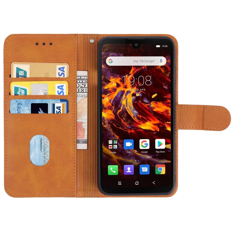 Leather Phone Case For Blackview BV6900(Brown) - More Brand by PMC Jewellery | Online Shopping South Africa | PMC Jewellery