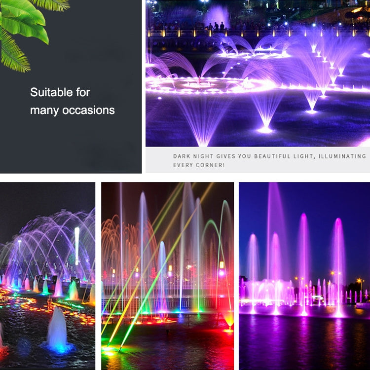 18W Landscape Colorful Color Changing Ring LED Stainless Steel Underwater Fountain Light(Colorful) - Underwater Lights by PMC Jewellery | Online Shopping South Africa | PMC Jewellery