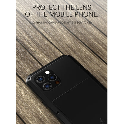 For iPhone 13 Pro Max LOVE MEI Metal Shockproof Life Waterproof Dustproof Protective Phone Case (White) - iPhone 13 Pro Max Cases by LOVE MEI | Online Shopping South Africa | PMC Jewellery | Buy Now Pay Later Mobicred