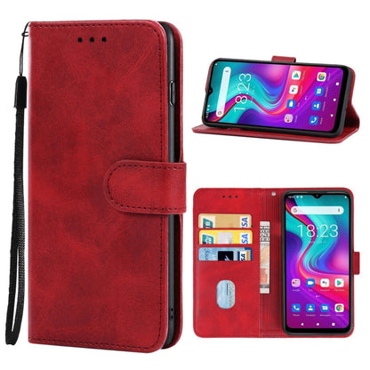 Leather Phone Case For Doogee X96 Pro(Red) - More Brand by PMC Jewellery | Online Shopping South Africa | PMC Jewellery | Buy Now Pay Later Mobicred