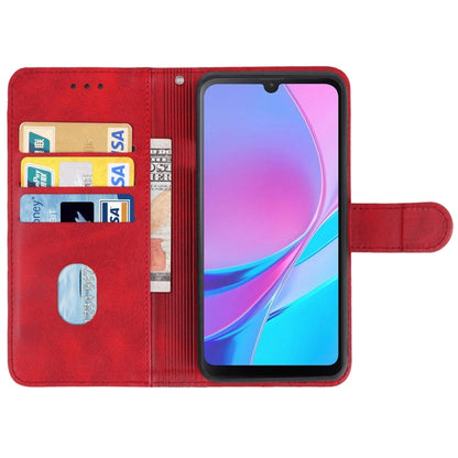 Leather Phone Case For Blackview OSCAL C20 / C20 Pro(Red) - More Brand by PMC Jewellery | Online Shopping South Africa | PMC Jewellery