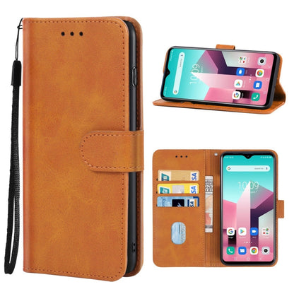 Leather Phone Case For Blackview A80 Pro / A80 Plus(Brown) - Universal Leather Case by PMC Jewellery | Online Shopping South Africa | PMC Jewellery