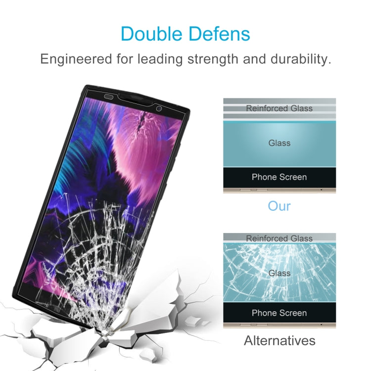 50 PCS 0.26mm 9H 2.5D Tempered Glass Film For Doogee BL9000 - For Doogee by PMC Jewellery | Online Shopping South Africa | PMC Jewellery | Buy Now Pay Later Mobicred