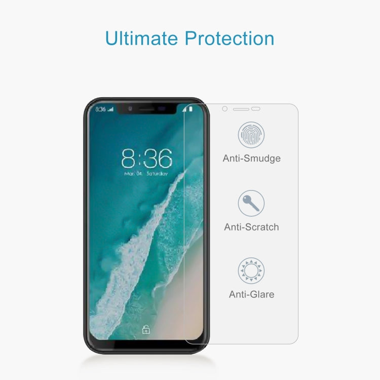 10 PCS 0.26mm 9H 2.5D Tempered Glass Film For Ulefone X - Ulefone Tempered Glass by PMC Jewellery | Online Shopping South Africa | PMC Jewellery | Buy Now Pay Later Mobicred