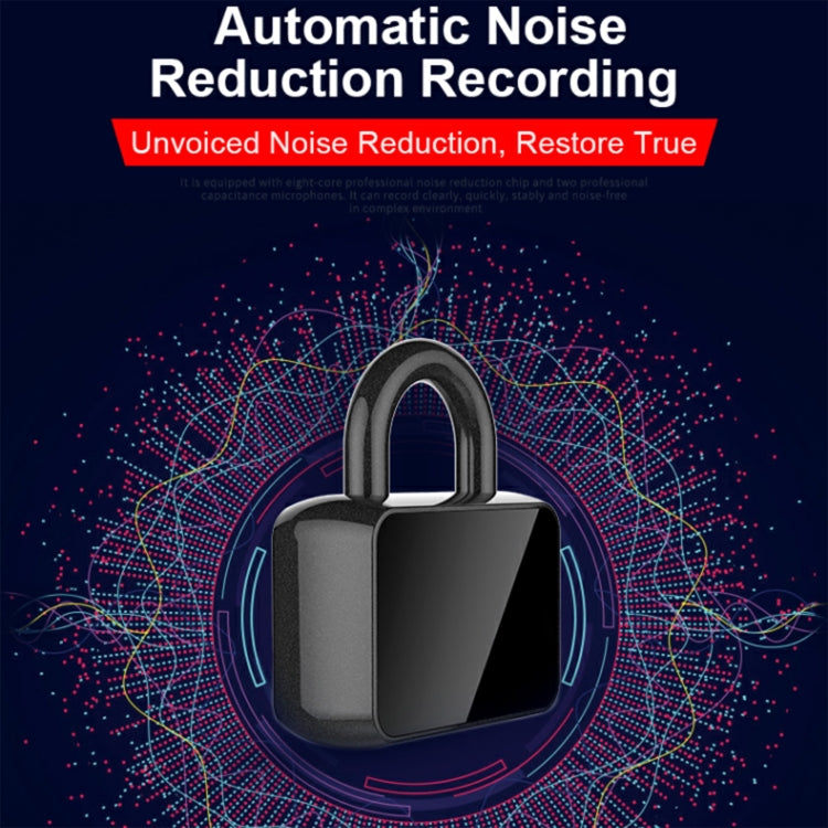 Q11 Intelligent HD Noise Reduction Lock Voice Recorder, Capacity:8GB(Black) - Recording Pen by PMC Jewellery | Online Shopping South Africa | PMC Jewellery | Buy Now Pay Later Mobicred