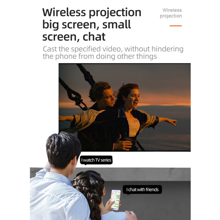 T20 320x240 400 Lumens Portable Home Theater LED HD Digital Projector, Same Screen Version, AU Plug(Black White) - LED Projector by PMC TechLife | Online Shopping South Africa | PMC TechLife | Buy Now Pay Later Mobicred