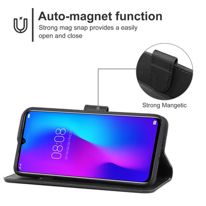 Leather Phone Case For Doogee N20 Pro(Black) - More Brand by PMC Jewellery | Online Shopping South Africa | PMC Jewellery | Buy Now Pay Later Mobicred