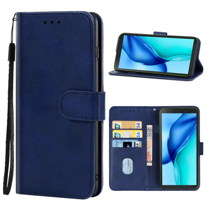 Leather Phone Case For Blackview BV6300 Pro / BV6300(Blue) - More Brand by PMC Jewellery | Online Shopping South Africa | PMC Jewellery