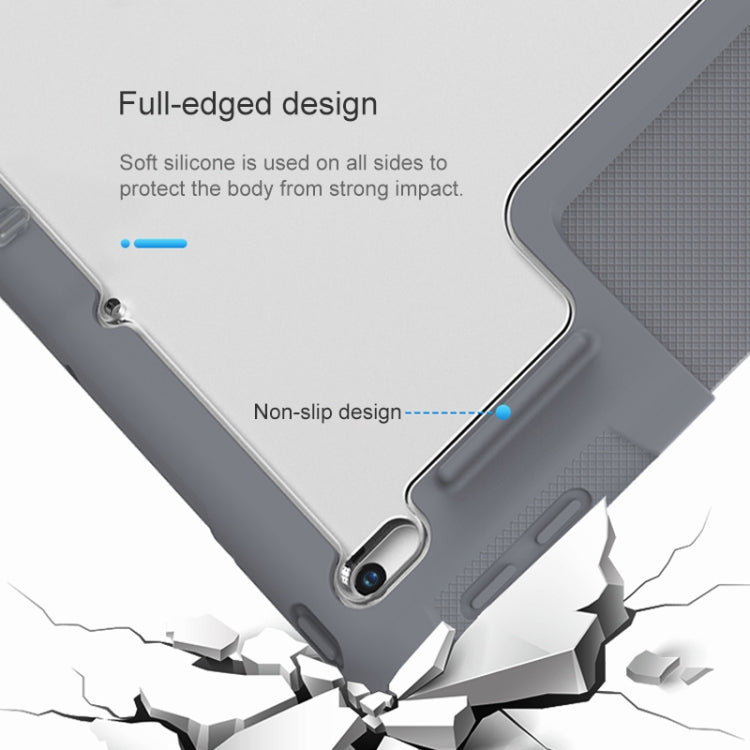 For iPad 10.2 Mutural Horizontal Flip PC + TPU + PU Leather Case with Holder & Pen Slot(Black) - free shipping - PMC TechLife - Order now!