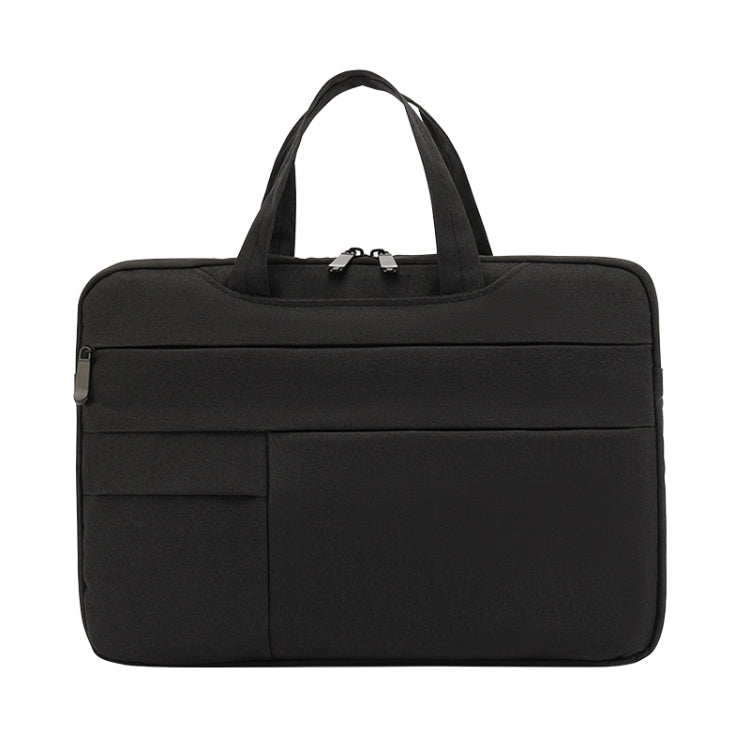 POFOKO C510 Waterproof Oxford Cloth Laptop Handbag For 15.6 inch Laptops(Black) - Other by POFOKO | Online Shopping South Africa | PMC Jewellery | Buy Now Pay Later Mobicred