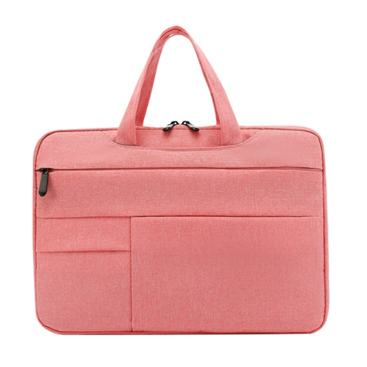 POFOKO C510 Waterproof Oxford Cloth Laptop Handbag For 15.6 inch Laptops(Pink) - Other by POFOKO | Online Shopping South Africa | PMC Jewellery | Buy Now Pay Later Mobicred