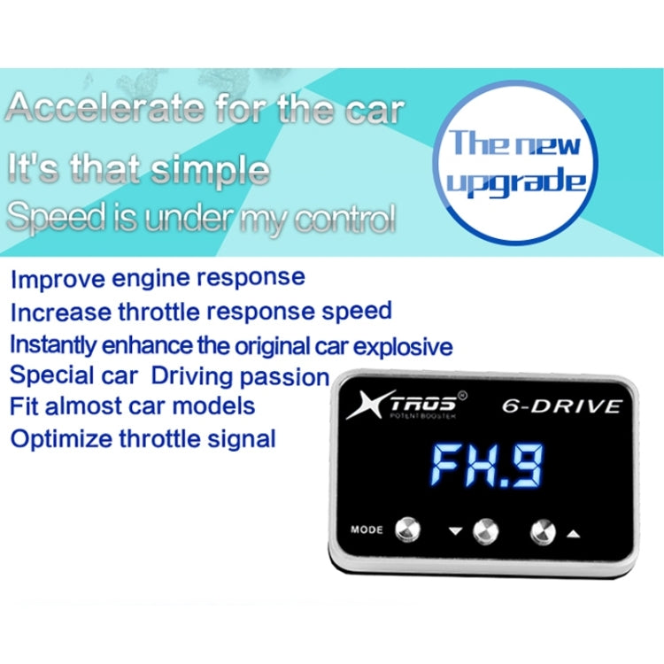 For Ford Everest 2015-2020 TROS TS-6Drive Potent Booster Electronic Throttle Controller - Car Modification by TROS | Online Shopping South Africa | PMC TechLife | Buy Now Pay Later Mobicred