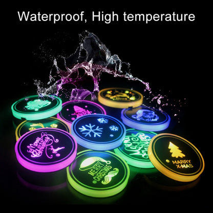 Car AcrylicColorful USB Charger Water Cup Groove LED Atmosphere Light(Socks) - Car Drink Holders by PMC Jewellery | Online Shopping South Africa | PMC Jewellery | Buy Now Pay Later Mobicred