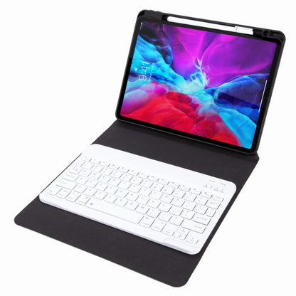 H-097 Bluetooth Keyboard Leather Case with Rear Three-fold Holder For iPad 9.7 2018 & 2017(Rainbow) - Universal by PMC Jewellery | Online Shopping South Africa | PMC Jewellery