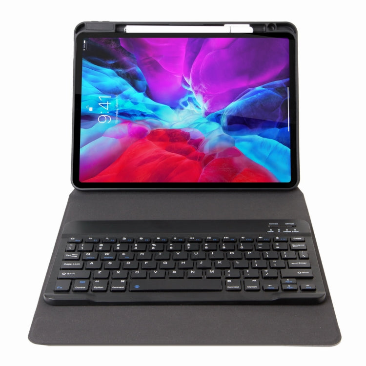 H-097 Bluetooth Keyboard Leather Case with Rear Three-fold Holder For iPad 9.7 2018 & 2017(Dark Night Green) - free shipping - PMC TechLife - Order now!