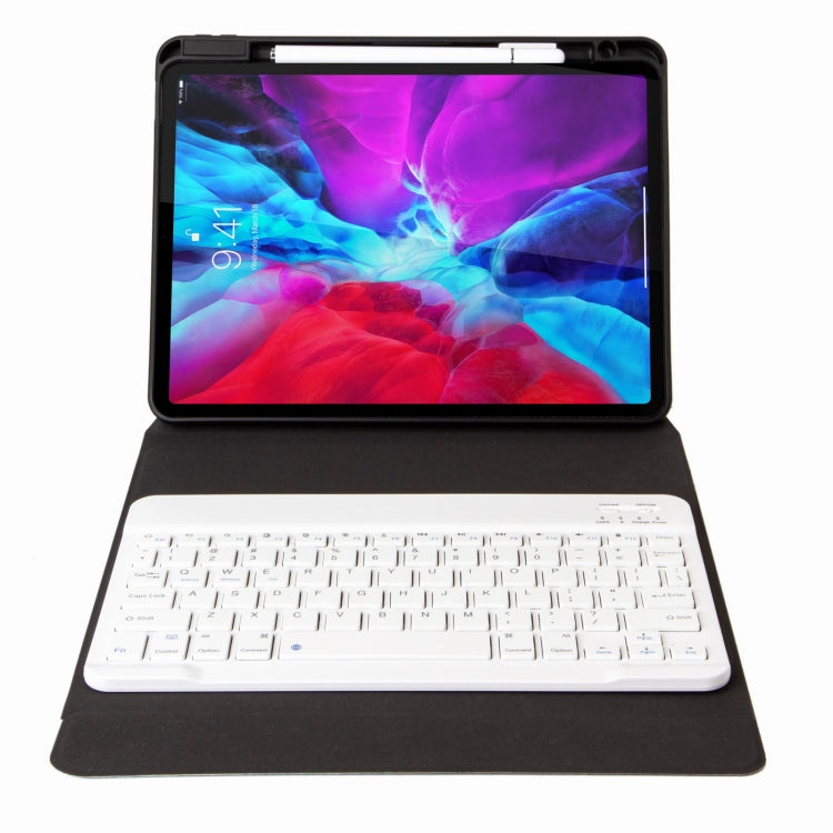 H-109 Bluetooth Keyboard Leather Case with Rear Three-fold Holder For iPad Pro 11 inch 2021 & 2020 & 2018 / Air 2020 10.9(Rainbow) - Universal by PMC Jewellery | Online Shopping South Africa | PMC Jewellery