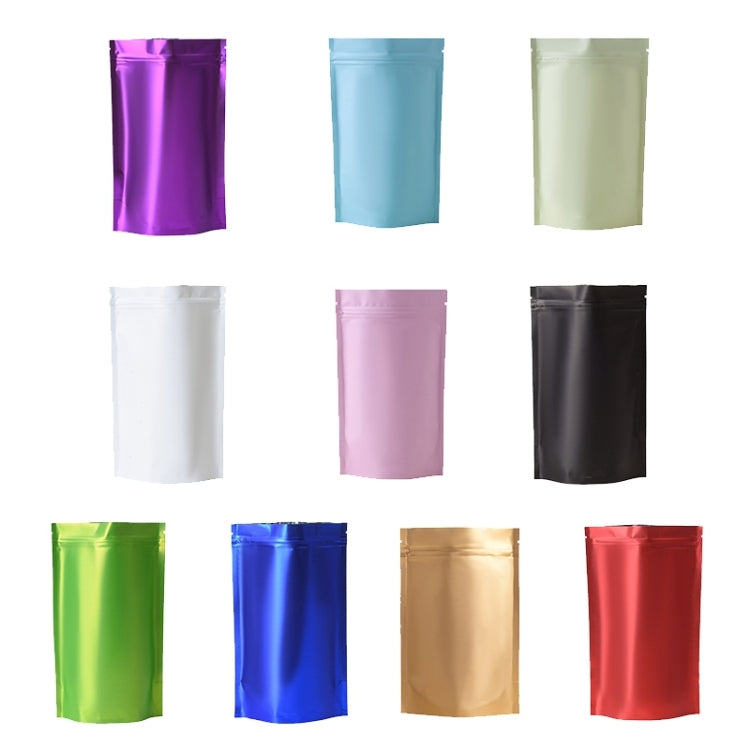 100 PCS/Set Matte Aluminum Foil Snack Stand-up Pouch, Size:12x20+4cm(Red) - Preservation Supplies by PMC TechLife | Online Shopping South Africa | PMC TechLife | Buy Now Pay Later Mobicred